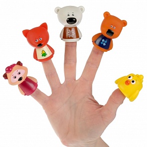 Пальчиковый театр Мимимишки, 5 фигурок по 5 см (Играем вместе, LX-FT1803 24)